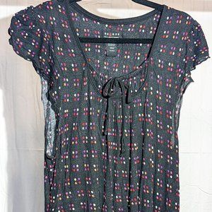 Axcess Sleepwear, Women's Nightgown, Black XL